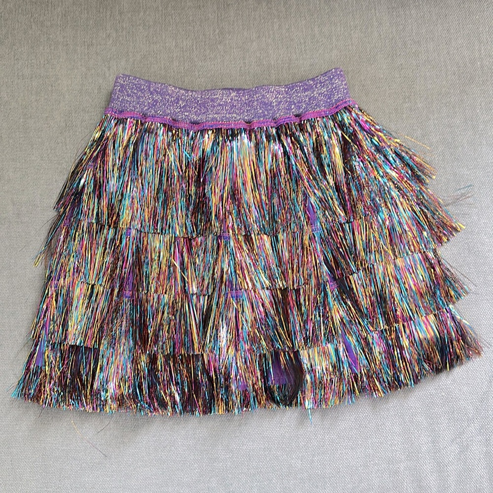 Shimmer Tinsel Party Skirt